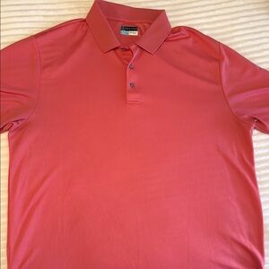 PGATour Airflux Salmon men’s golf shirt- size XXL